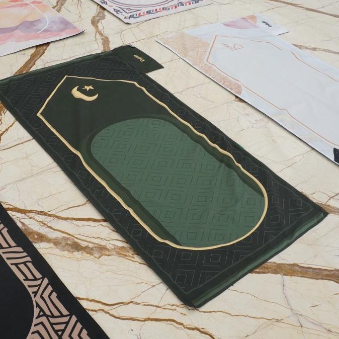 Sajadah Lipat Travel PAHALA-Mekkah2 (Waterproof/TANPA KOMPAS)