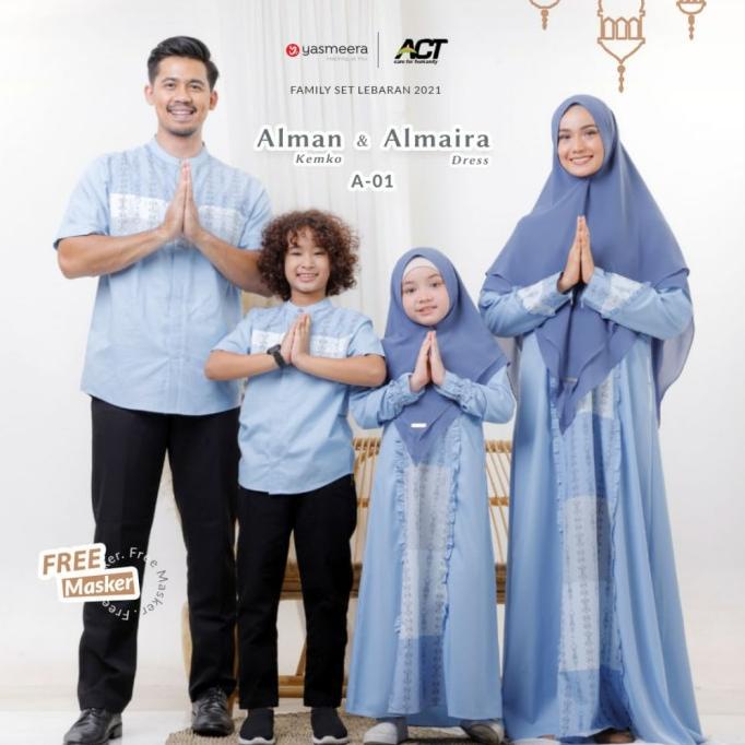 SARIMBIT FAMILY ALMAN ALMAIRA A01 YASMEERA GAMIS DAN KOKO