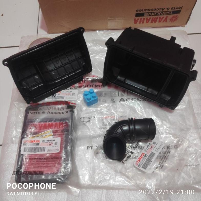 BISA COD BOK BOX FILTER SET MIO SPORTY ATAU SMILE 4PCS ORIGINAL ,,