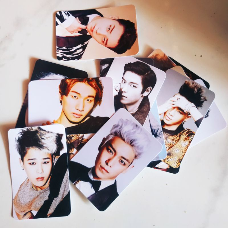 Photocard Bigbang satuan Kpop PC BIGBANG Custom Photo