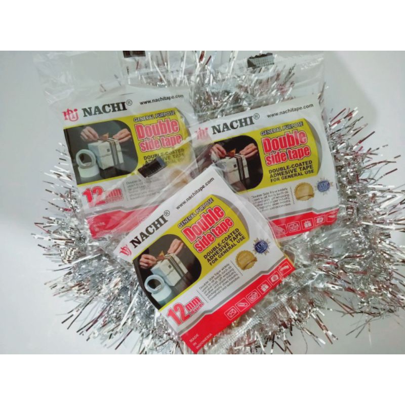 

(PCS) DOUBLE TAPE / DOBEL TIP NACHI ½INCH 12MM