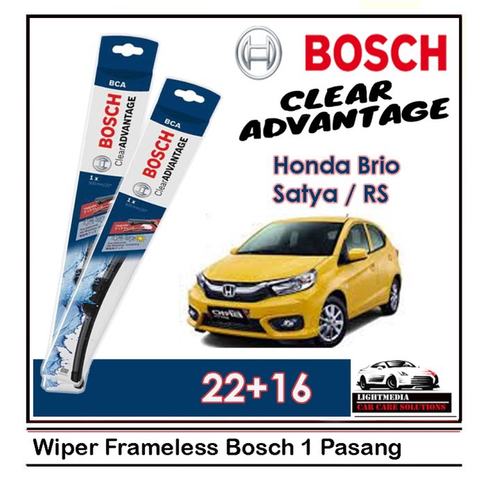 Wiper Frameless Bosch Honda Brio Satya / Brio Rs