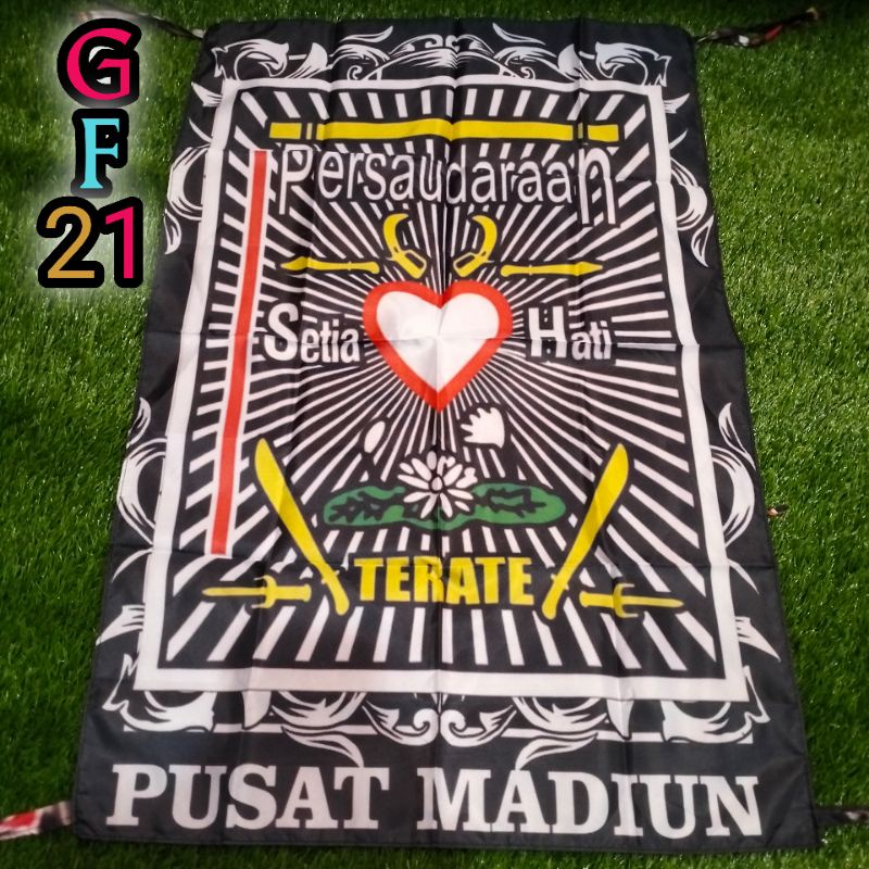 Bendera full Printing PERSAUDARAAN SETIA HATI TERATE PUSAT MADIUN