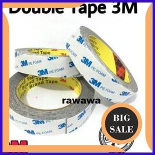 

Double tape 3M Putih 2 x 4 cm ( Lem bolak balik) suku cadang 54PR23