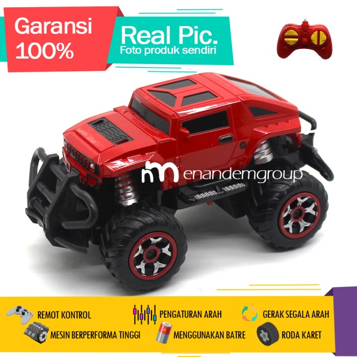 Promo Mainan Mobil Remot Kontrol Rc Offroad Monster Truk Buggy Red Killer Terbaru