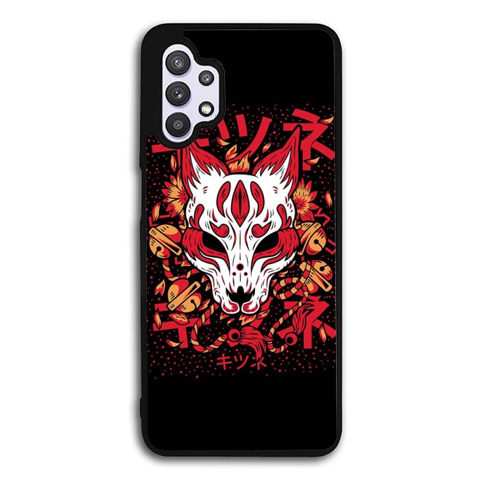 Hardcase Casing Case Samsung Galaxy A12 A22 A31 A32 A42 A51 A52 A71 A72 Japan Mask Fox AB1514