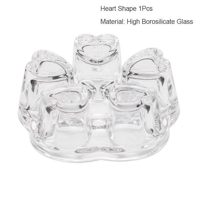 G8UI Glassware Tatakan Pemanas Teko Teh Kopi Teapot Warmer BaseBr-191Transparent Or-i