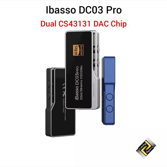Terlaris Ibasso Dc03 Pro Dac Dual Cs43131 Dongle Usb Type C To 3.5Mm Hi-Res Dsd