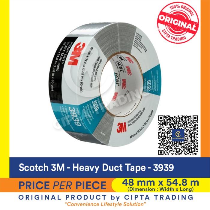 

Terlaris Duct Tape - 3M - Heavy Duty Duct Tape Scotch 3939 (48Mm X 54,8M)