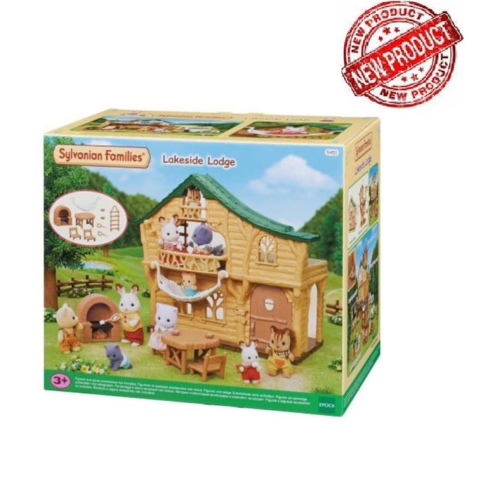 Miniatur Mainan Koleksi Sylvanian Families Lakeside Lodge