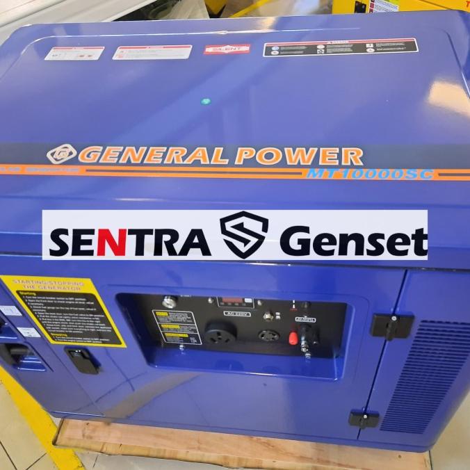 Genset Silent 8000 Watt 10 Kva General Mt10000Sc