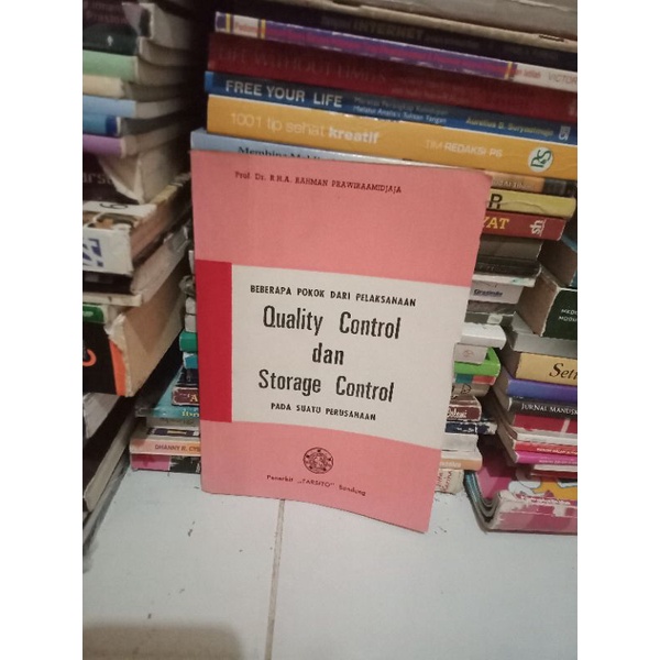 BUKU ASLI QUALITY CONTROL DAN STORAGE CONTROL
