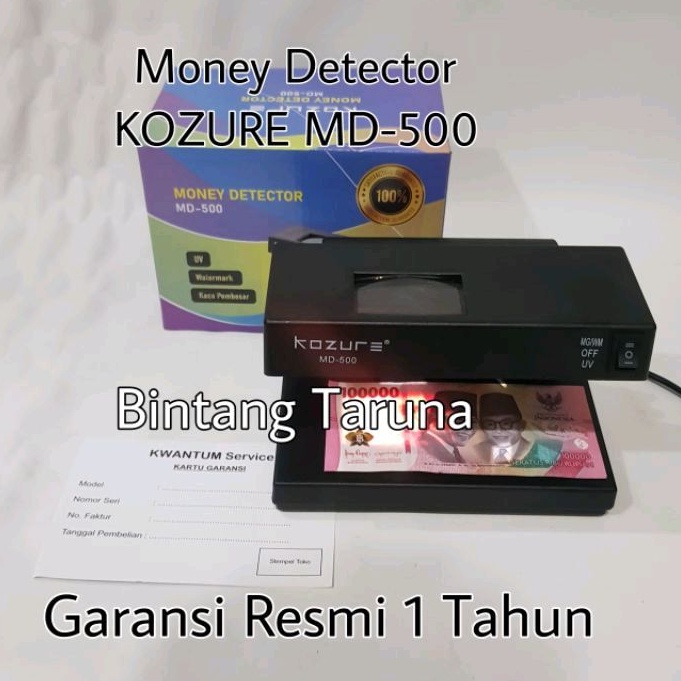 UV LED Detector KOZURE MD-500 Money Detector Kozure MD500 UV LED COUNTERFEIT DETECTOR KOZURE MD 500