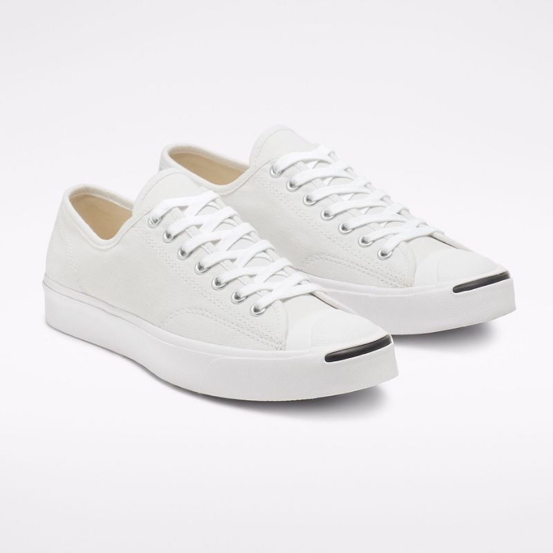 Converse jack Purcell Low White Canvas Original (free