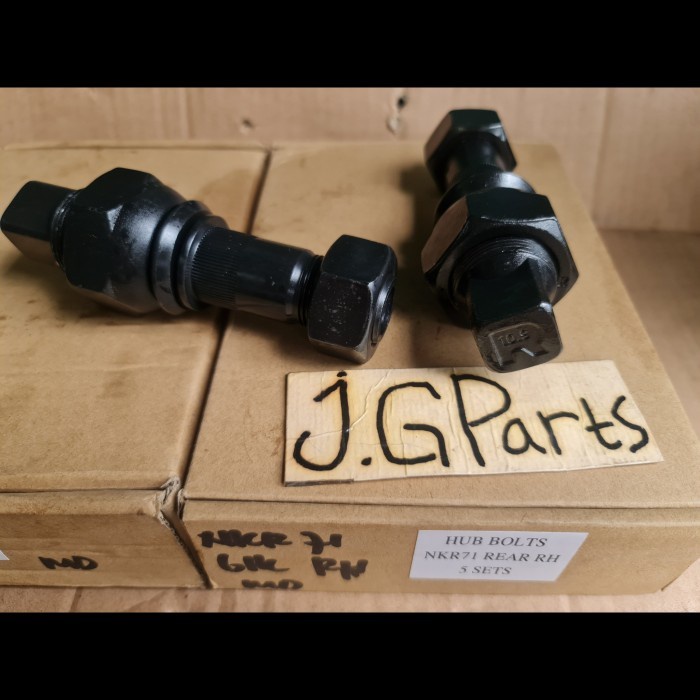 JGPS BAUT RODA BELAKANG ISUZU ELF NMR71 NMR 71 KIRI KANAN VELG LUBANG 6 - KANAN
