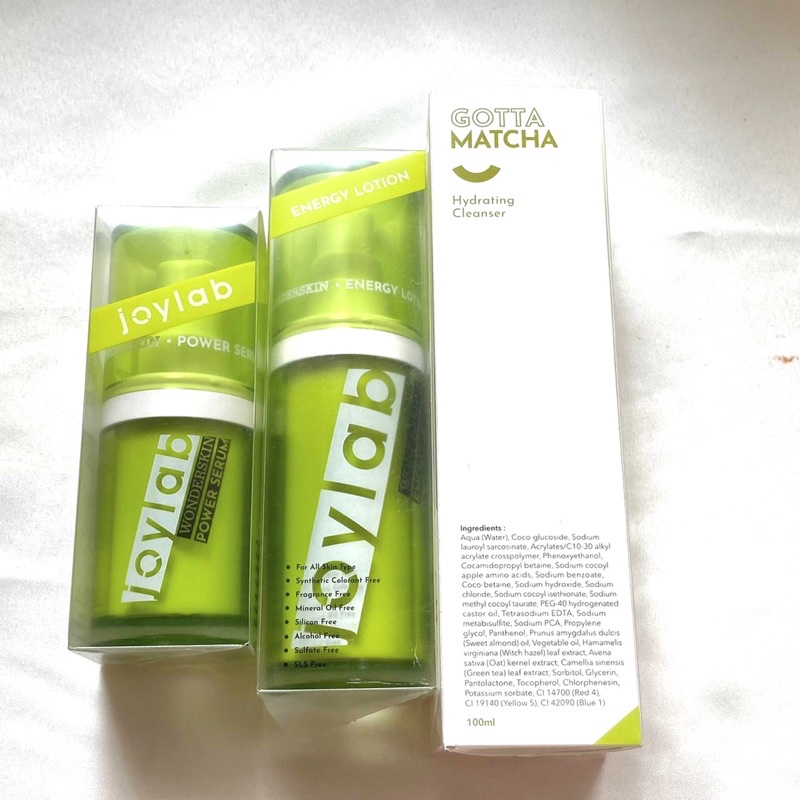 [PRELOVED] JOYLAB WONDERSKIN POWER SERUM ENERGY LOTION HYDRATING CLEANSER
