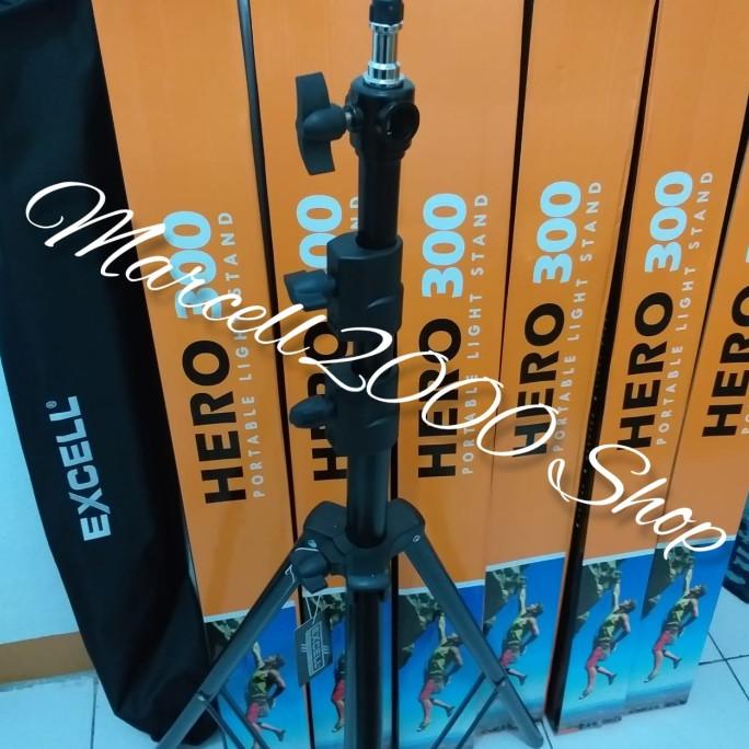 Tripod Lampu/ Light Stand Excell Hero 300