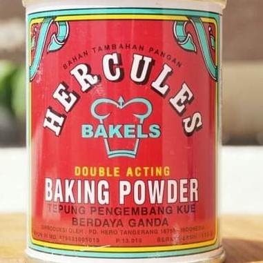 

Hercules Double Acting Baking Powder 110gr Kaleng