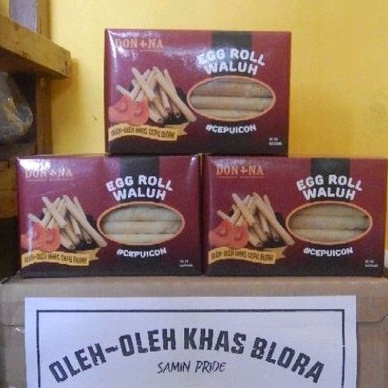 

TERMURAH!!!! Donna EggRoll Waluh 250gr Oleh Oleh Khas Blora