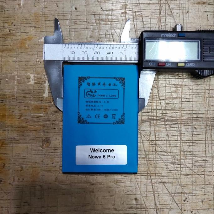 WELCOME NOWA 6 PRO baterai battrey batre batt battle mantul