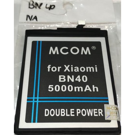 baterai xiaomi bn40 bn 40 redmi 4pro 4 pro double power battery battle