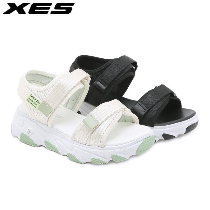 Promo XES A013 Sepatu Sendal Kasual Sandal Gunung Wanita Import