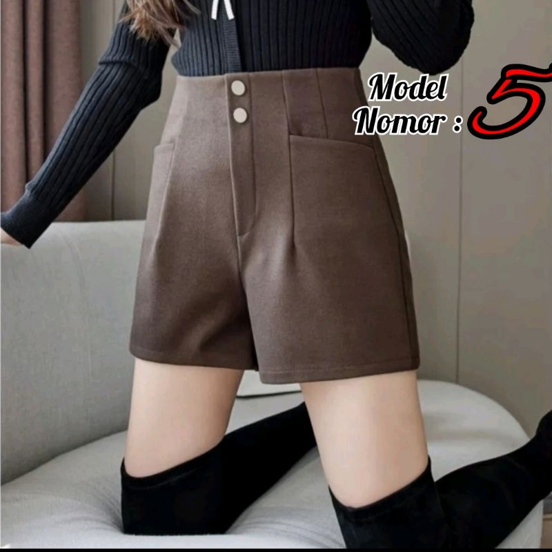 Celana Pendek Wilona hotpant Korea style