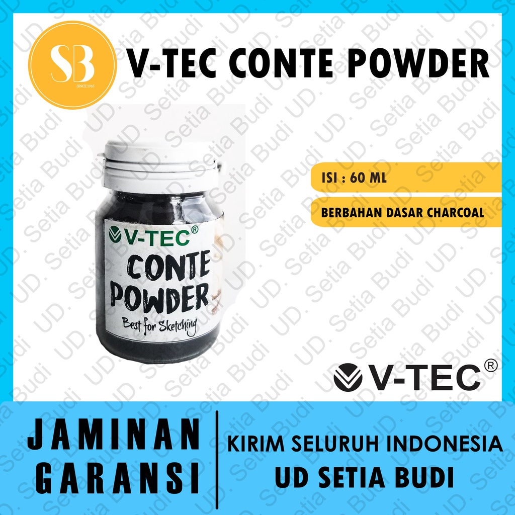 Conte Powder V-tec 60ml / Bubuk Conte Vtec 60ml