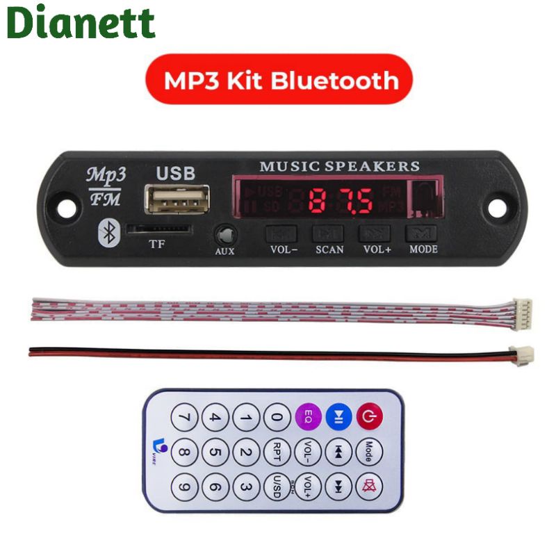 Modul MP3 FM Radio Kit Bluetooth 5.0 Stereo