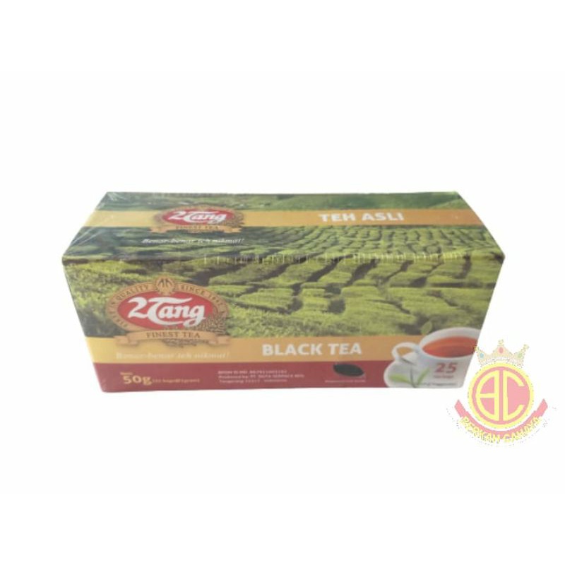 

Teh Celup 2Tang Black Tea Teh Asli isi 25 Kantong