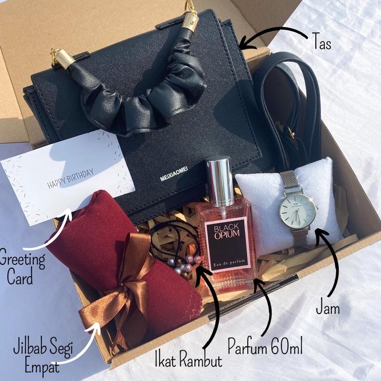 

[MEIXI BAG]HAMPERS TAS JILBAB CEWEK/KADO PACAR/KADO ULANG TAHUN CEWEK/KADO ANNIVERSARY/KADO VALENTINE/KADO WEDDING/KADO WISUDA/HADIAH CEWEK .