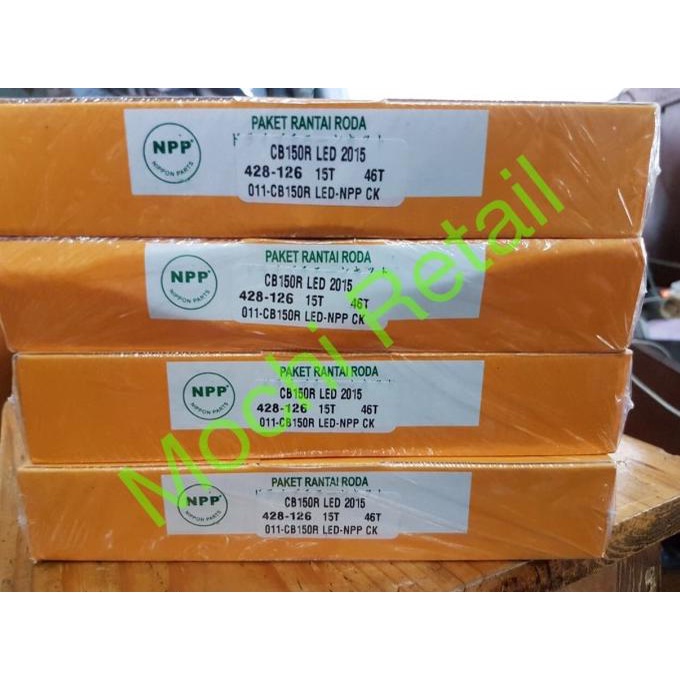 Gear Set/Gearset Cb150R/Cb 150R Led 2015 Npp