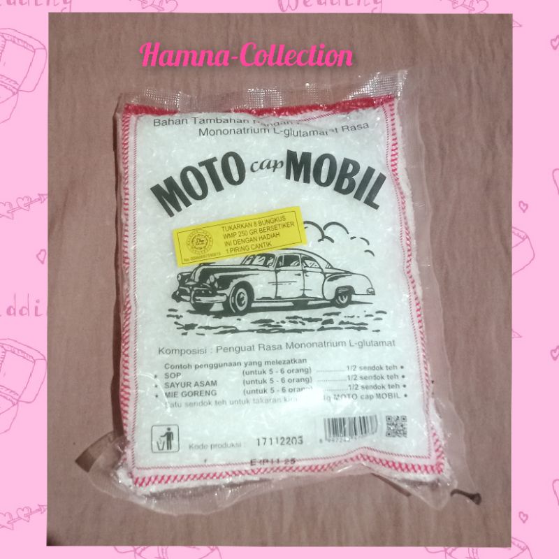 

♥️ Hamna ♥️ Moto cap Mobil netto : 250gr