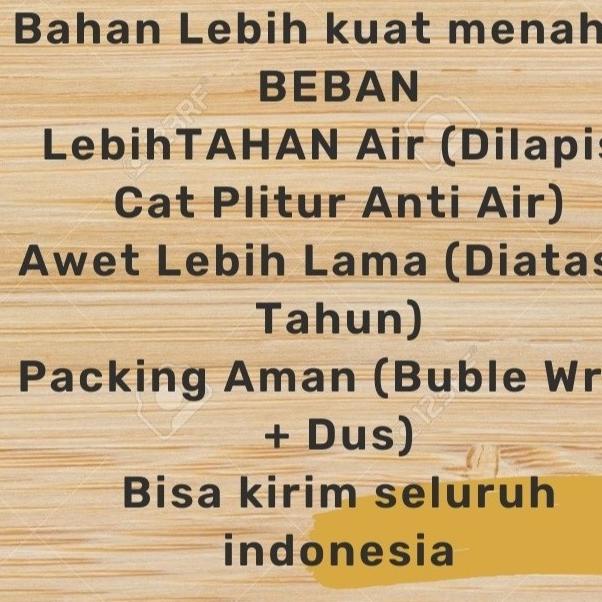 Toilet Duduk Kayu Kloset Duduk Kayu Closet Duduk Kayu Portable 35Cm