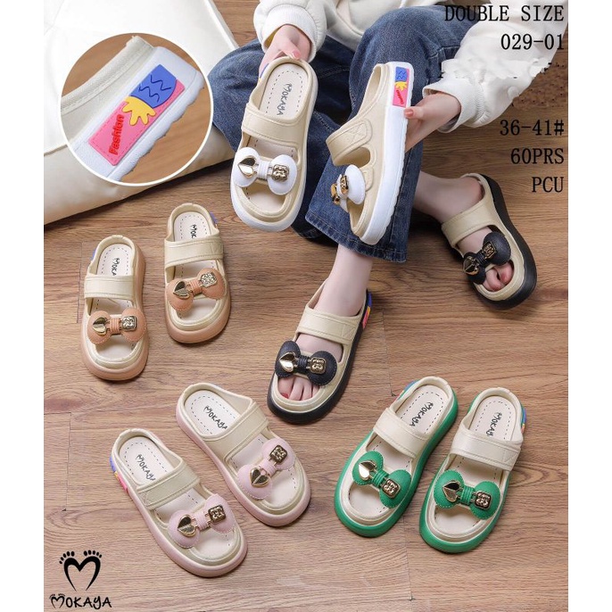 Sandal Wedges Ban 2 Pita Love 029 Mokaya 36/41