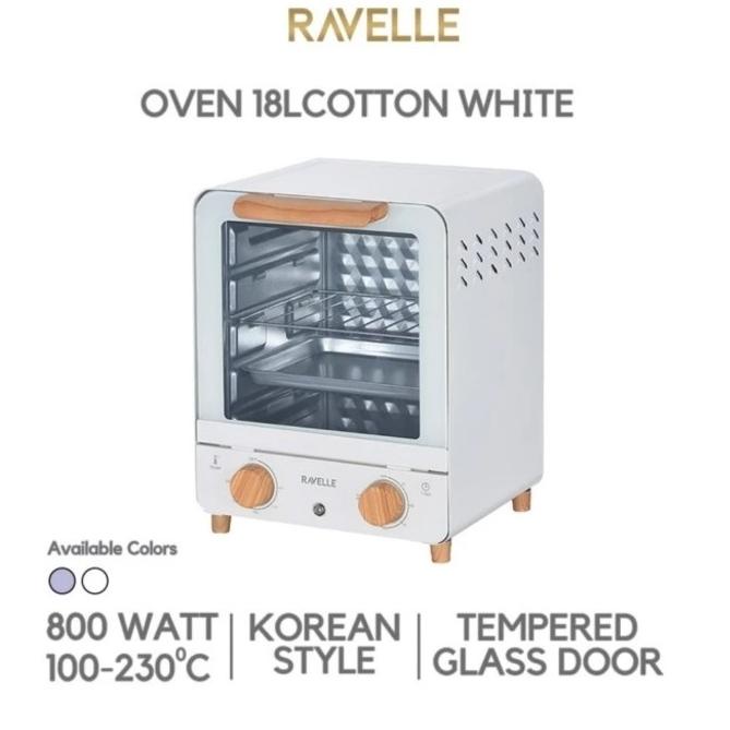Oven Listrik Low Watt - Ravelle Cubic Oven Listrik Toaster 18 L Poltakma