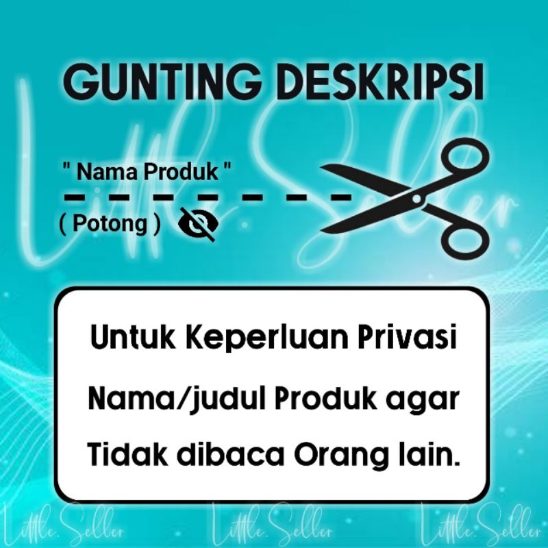 

Gunting deskripsi | potong judul produk | privasi aman