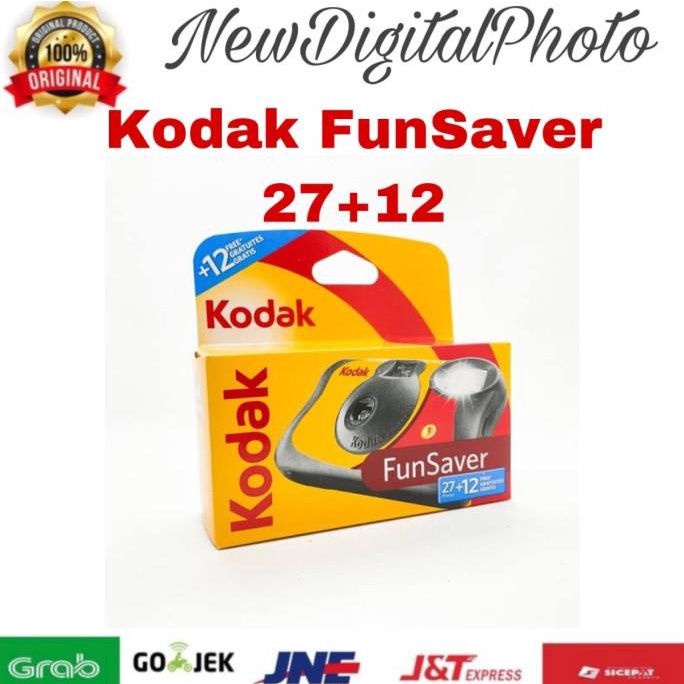 Kamera Analog Disposable Kodak Funsaver 39 Exposure - Kodak Funsaver