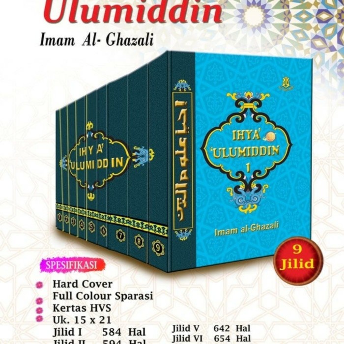 Kitab Ihya Ulumuddin Terjemah karya Imam Ghazali Jilid 1-9