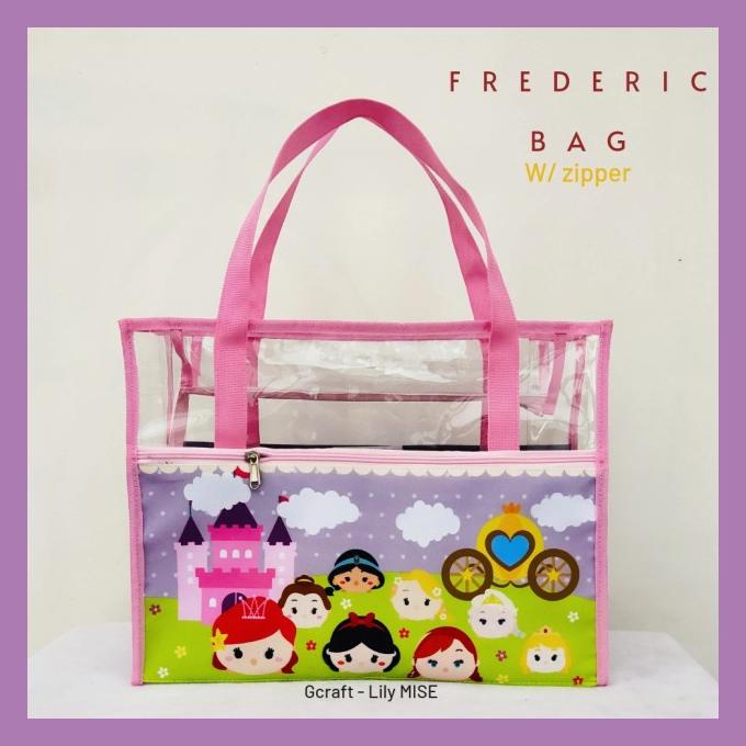 frederick zipped bag - tas renang - tas map - tas mika - tas folder