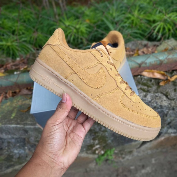 Sepatu Nike Air Force One - Brown Gum