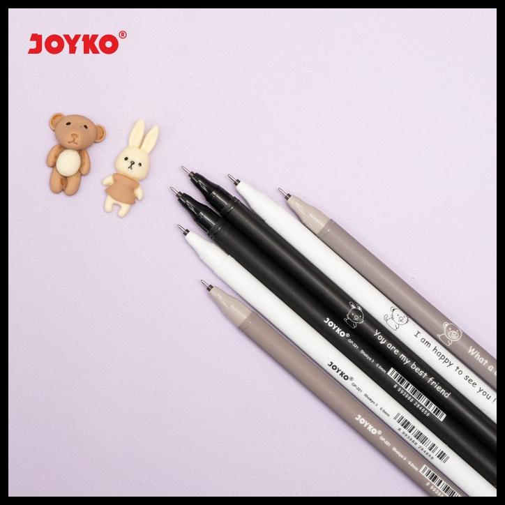 

Erasable Gel Pen Pulpen Bisa Dihapus Joyko Gp-321 Shokyo 3 Gel 0.5 Mm