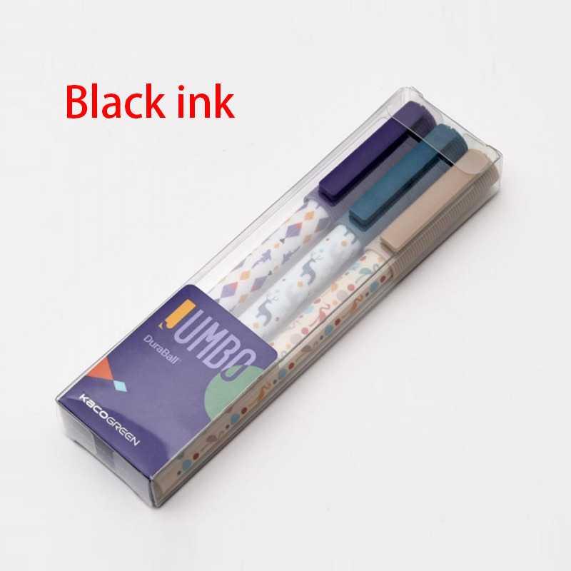 

Kaco GREEN JUMBO Pena Pulpen Gel Quick Dry 0.5mm Tinta Hitam 3 PCS - K6