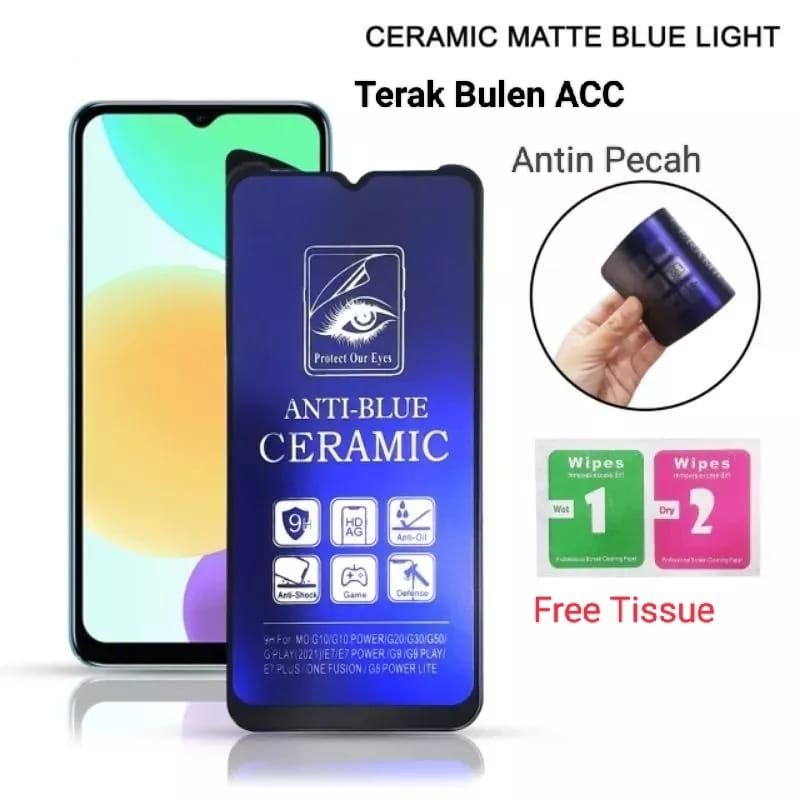 Tempered Glass OPPO F1S Blue Light Ceramic Matte Pelindung Layar