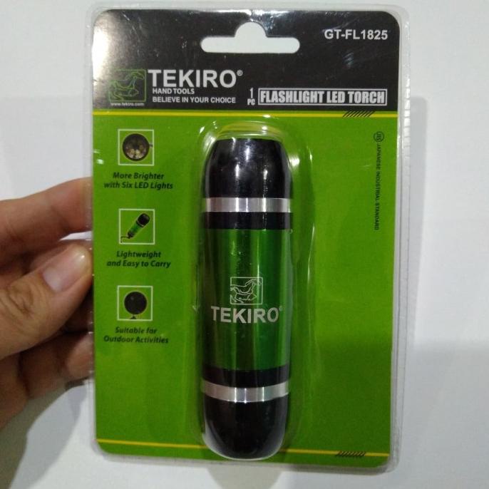 TEKIRO flashlight led senter mini ORIGINAL