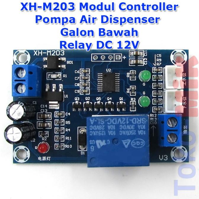 Modul Universal Otomatis Sensor Pompa Air Dispenser Galon Bawah