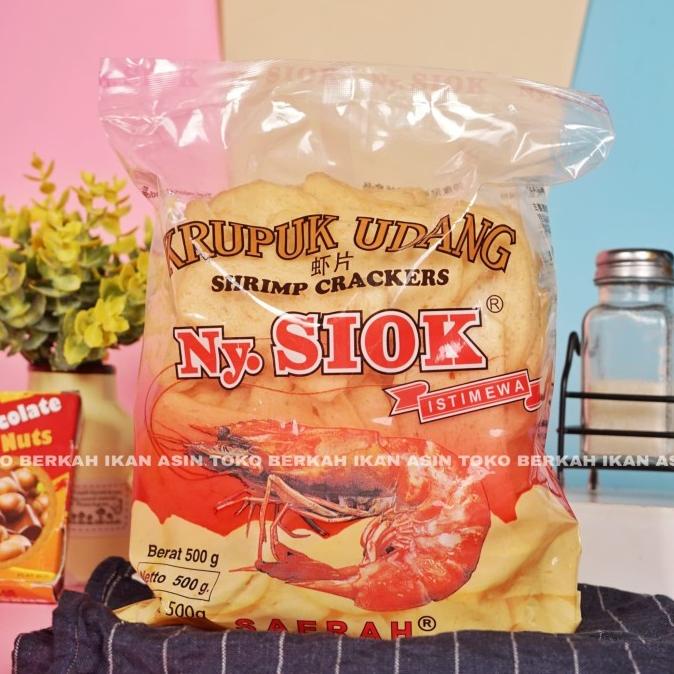 

Promo Ny siok Oval Kerupuk udang / shrimp crackers