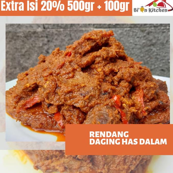 

Promo Extra Isi 20% Rendang Sapi 500gr + 100gr Premium