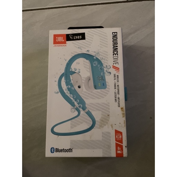 JBL JBL Endurance Dive Waterproof Wireless InEar Sport Headphones with MP3 Teal