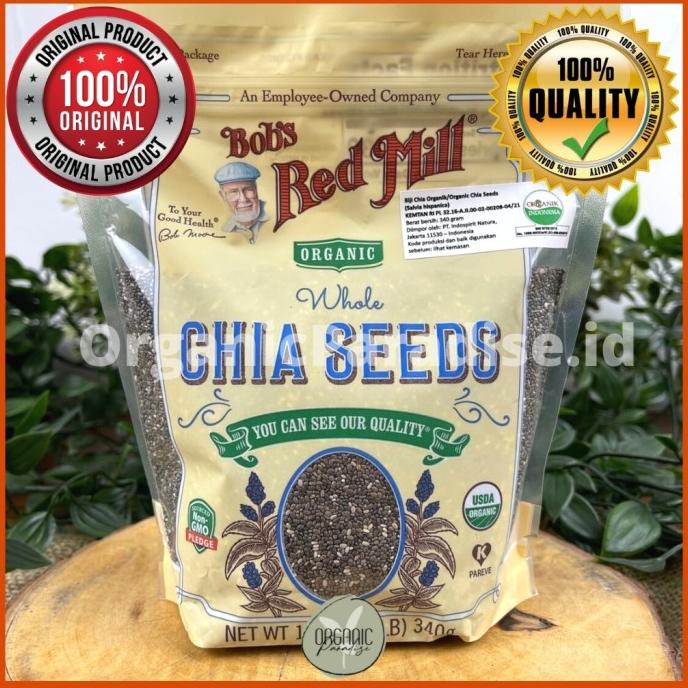 

Promo Organic Chia Seeds Bob's Red Mill 340 gram